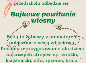 Bajkowe Powitanie Wiosny.